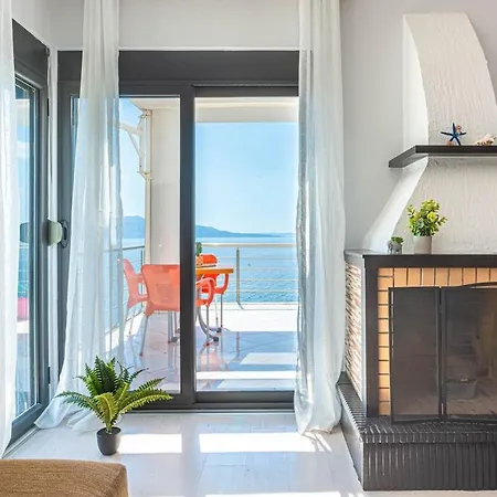 公寓 Charm 7, 3br W Super Sea View Sarandë