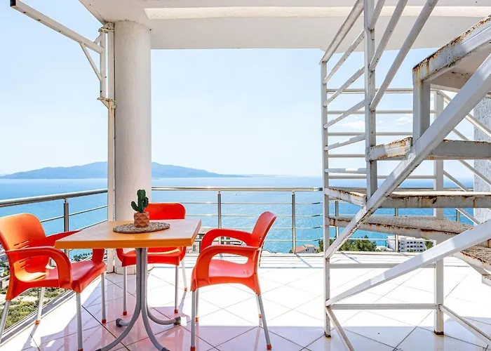 Apartment Charm 7, 3br W Super Sea View Sarandë